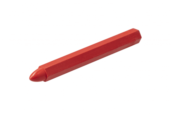 Technische Kreide rot, 120 mm, 12 Stück