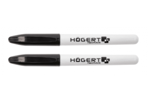 Marker, permanent, schwarz, 2 Stk.