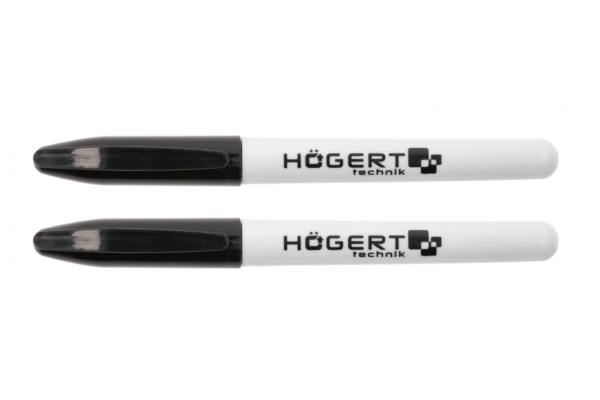 Marker, permanent, schwarz, 2 Stk.