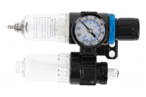 Filter, Öler, mit Manometer 1/4", 25/15 ml