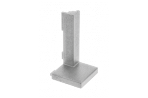 Externer Anschluss VELLO L-Profil, aluminiumfarben, (10 Stk./op.)