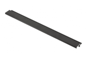GTV VELLO Profil, griffloses System, Halterung, L=3000 mm, 16 mm, Al, schwarz
