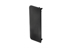 Profilkappe C voll, griffloses System VELLO mit LED-Funktion, schwarz, (10 Stk./Verp.)