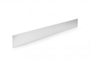 AXIS PRO Paneel für Innenfront, Glas, H=139 mm, L=1100 mm, Schaufel. hoch (C), weiß (1op.=5Stk)