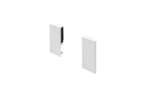 AXIS PRO GTV-Verbinder für Glas-Innenfront, niedrige Schublade, weiß