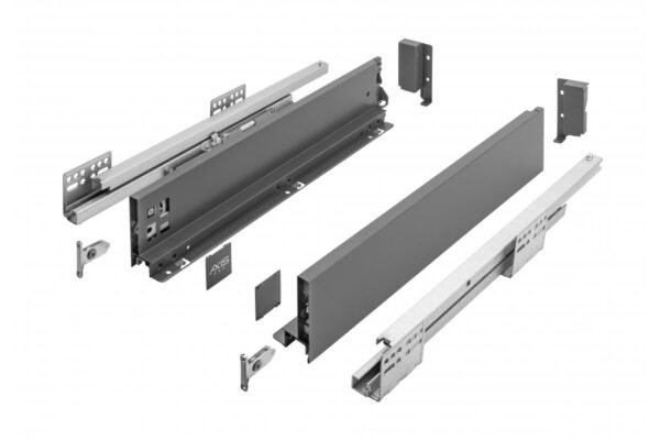 AXISPRO 250mm Anthrazit Schublade - Low H84