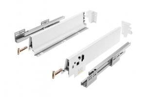 Niedrige Backofenschublade Modern Box, Höhe 68 mm, 500 mm, weiß, PB-D-KPL68-500-10