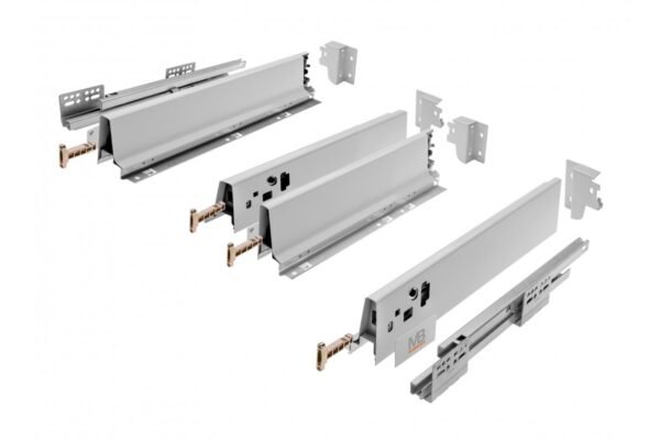 Schublade Modern Box montiert unter Spüle, U-förmig, niedrig, 500/400 mm, PB-D-ULE-500