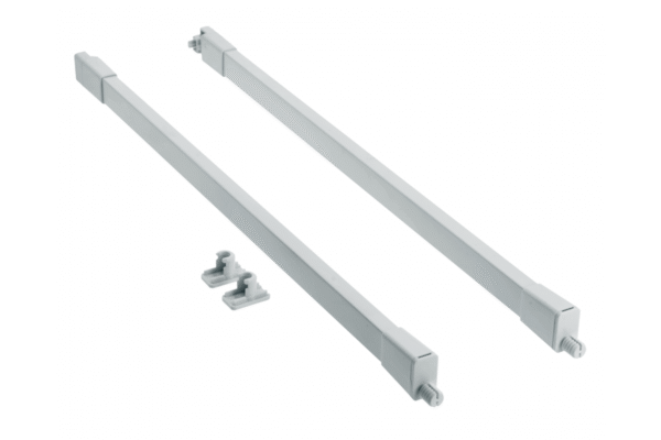 GTV Schiene GTV MODERN BOX PRO, längs, quadratisch, L=300 mm, grau, PB-MBPRO-RELKW300-30