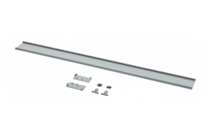 GTV MODERN BOX PRO Set, für Innenschublade, H=84 mm, Blende+Anschlüsse, grau, PB-MBPRO-ZESWEW-A-30