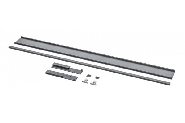 GTV MBPRO Set für hohe Innenschublade (Panel + Geländer + Beschläge), weiß, PB-MBPRO-ZESWEW-C1