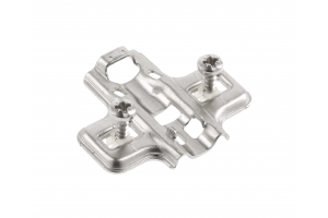 Clip am Scharnier SilentoPro, H=0, mit M5-Gelenken