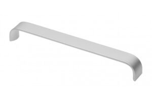 Möbelgriff UA-347, Bohrlochabstand: 224 mm, Aluminium, Oberfläche: silberfarben eloxiert