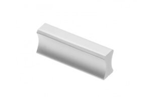 Möbelgriff ALFA, Bohrlochabstand 32 mm, Aluminium, Oberfläche: silberfarben eloxiert