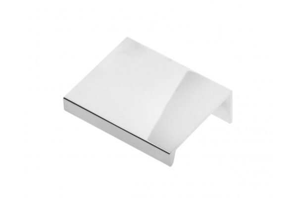 Möbelgriff HEXI, BA 32 mm, Gesamtlänge 50 mm, Aluminium, Oberfläche: Chrom glänzend