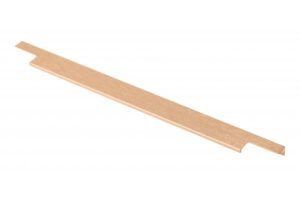 Aluminium-Griff LIND C=224/496/18 mm gold gebürstet