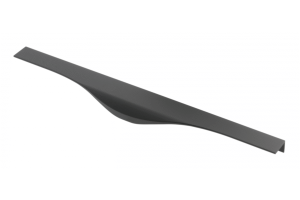Möbelgriff PICADO, Material: Aluminium, C=256/596/18 mm, Oberfläche: schwarz matt