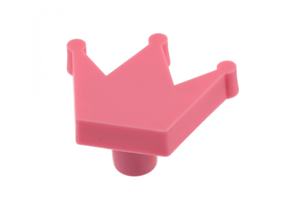 Möbelgriff Crown, Gummi, rosa
