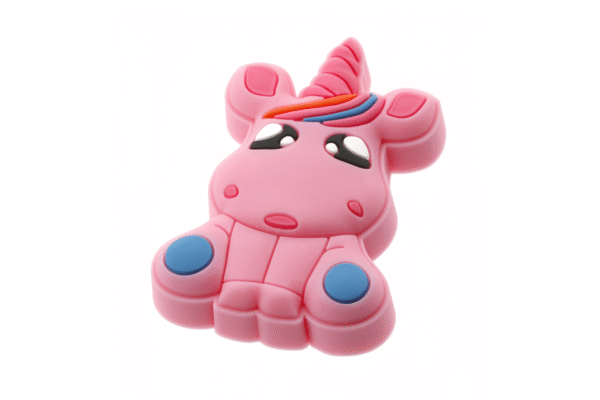 Möbelgriff Unicorn, Gummi, rosa