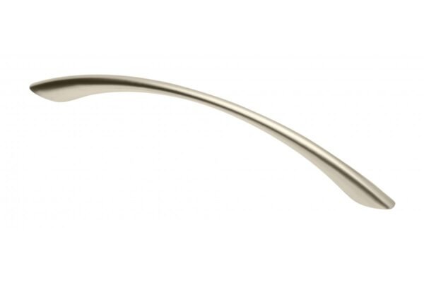 Möbelgriff UZ-06, Bohrlochabstand 128 mm, Zamak, Oberfläche: Nickel matt