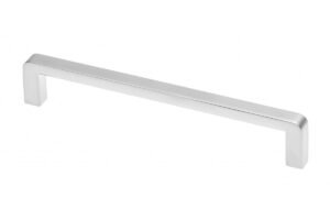 Möbelgriff BAGIO, Bohrlochabstand 128 mm, Material - Zamak, Oberfläche - Chrom matt