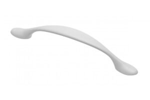 Möbelgriff CAMAIO, Bohrlochabstand 96 mm, Zamak, Oberfläche: weiß matt
