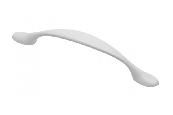 Möbelgriff CAMAIO, Bohrlochabstand 96 mm, Zamak, Oberfläche: weiß matt