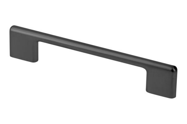 Zamak-Griff CAPRI C=256 mm schwarz matt
