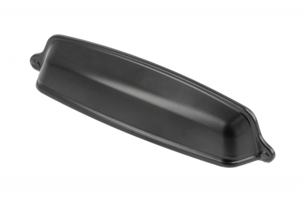 Zamak-Griff EVER C=128 mm schwarz matt