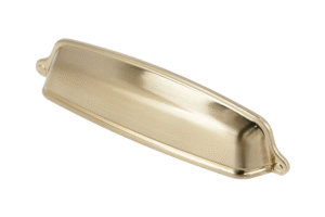 Zamak-Griff EVER C=128 mm champagner