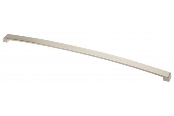 Möbelgriff UZ-G1, Bohrlochabstand 416 mm, Zamak, Oberfläche: Edelstahloptik