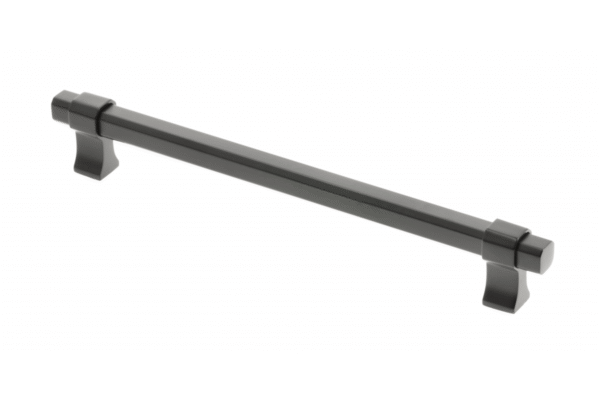 Möbelgriff GTV IMPERIAL, UZ-IMPERIAL-192-20M C=192 mm, L=226 mm, ZnAl, mattschwarz