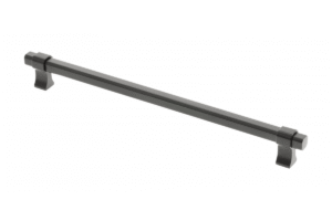 Möbelgriff GTV IMPERIAL, C=256 mm, L=290 mm, ZnAl, mattschwarz