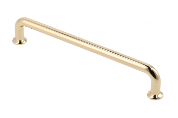 Zamak-Griff NORD C=128 mm gold glänzend