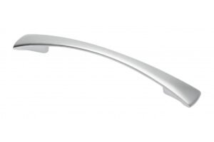 Möbelgriff UZ-Z10, Bohrlochabstand 128 mm, Zamak, Oberfläche: Chrom matt