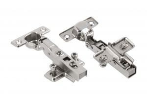 GTV ZM-CIHC08ZE Minischarnier mit Dämpfung Topfdurchmesser 26 mm Mittelanschlag Montageplatte H=0 mit Euroschraube
