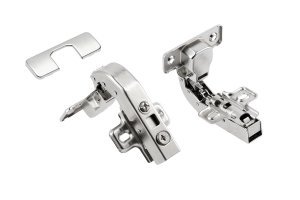 GTV Stollenanschlag-Scharnier (90 Grad) mit Montageplatte H=0, ZM-HCKT90-BE-S