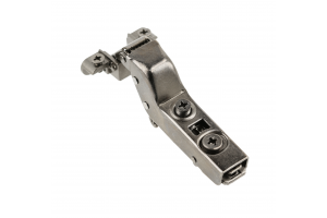 GTV ZM-HCSLRALU07-3D-20 SILENTO PRO Einbauscharnier Alu-Rahmen Soft-Close nicht prov. 3D  schwarz