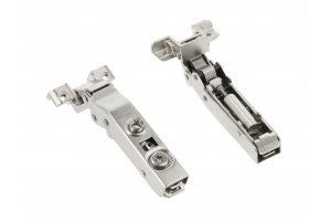 GTV ZM-HCSLRALU09-3D SILENTO PRO Overlay-Scharnier Alu-Rahmen Soft-Close Non-Pro 3D Clip-On