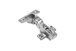 GTV Scharnier mit Dämpfung, Mittelanschlag, H=0 mit Euroschrauben, ZM-HIHC080ZEO-Z