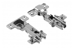 GTV Industry Eckanschlag-Scharnier mit Montageplatte H=2 mit Euroschr.