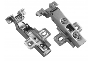 GTV ZP-RALUH2-00 Scharnier für Aluminiumrahmen, Eckanschlag, Clip-Technik, Montageplatte H=2