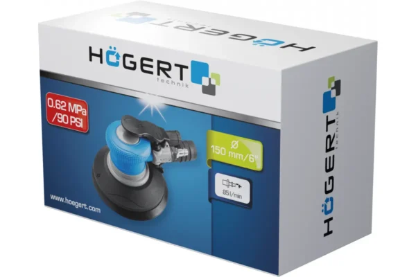 Högert HT4R652 Drucklufteinhandschleifer 150mm