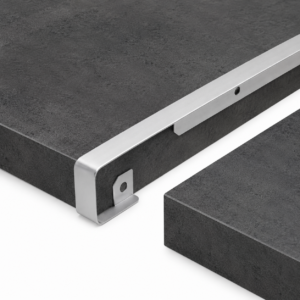 GTV Schlitzleiste 38 mm Aluminium L 600 mm – Profilleiste für Arbeitsplatten & Möbel LMB-SZCZ38-05