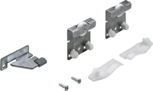 Het­tich 26082 Schie­be­tür­be­schlä­ge-Set TopLi­ne 25 1-T. für ein­lie­gen­de Tü­ren 25kg