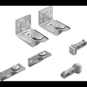 Hettich MB-Türführungsset, unten, einliegend, 25kg, STB 12, 45082