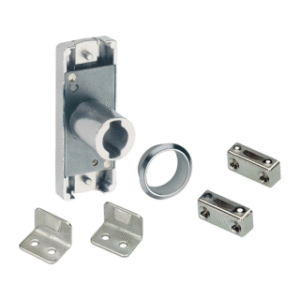 Hettich Möbel- Zylinderschubstangenschloss-Set, Prestige 2000 77892, Metall vernickelt