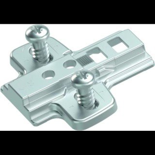Hettich 9106987, D =1,5 mm mit vorm. Euroschrauben, vernickelt
