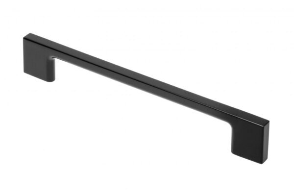 Möbelgriff GTV C=192 mm L=225 mm, ZnAl schwarz UZ-819192-20