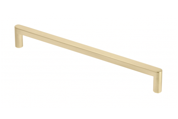 GTV NYXA Möbelgriff, C=192 mm, L=202 mm, ZnAl, Gold gebürstet UZ-NYXA-192-18